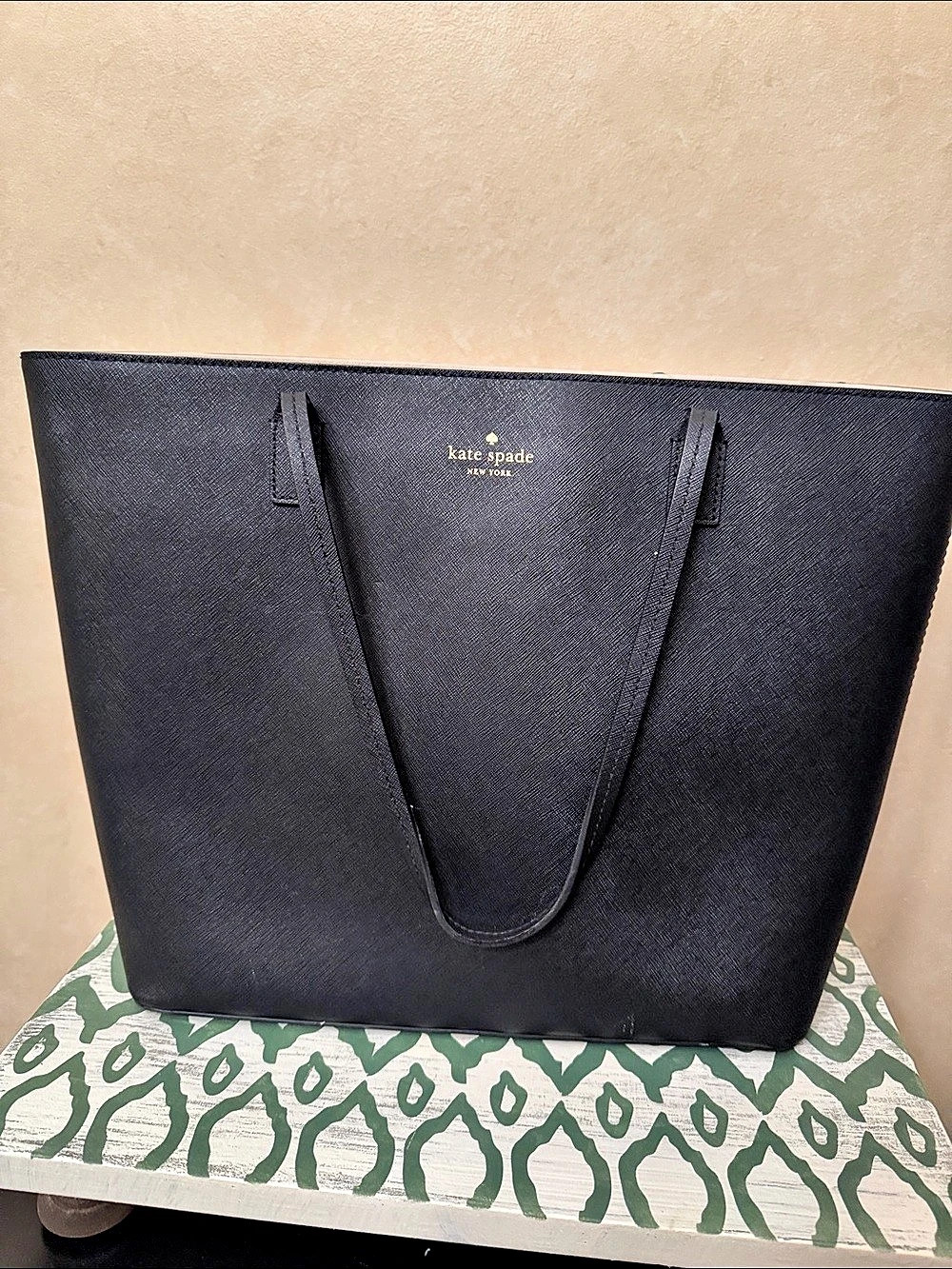 Kate Spade Black Tote Bag